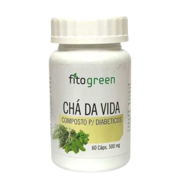 CH� DA VIDA DIABETES - 60 CAPSULA - FITOGREEN